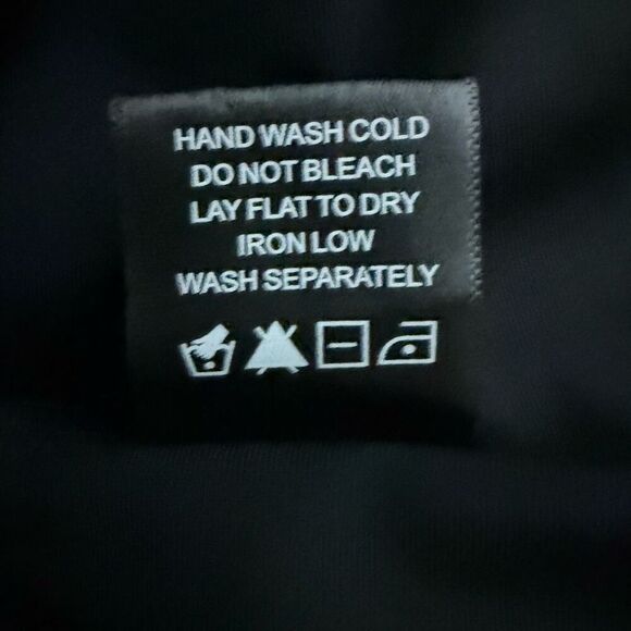 NBD x REVOLVE | Las Olas Long Sleeve Mini Dress Ruched Sheer Black Stretch | XL - Picture 12 of 12